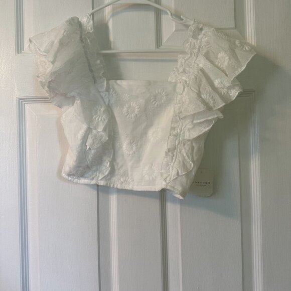 Brynne Embroidered Crop from Altar'd State - Picture 2 of 4